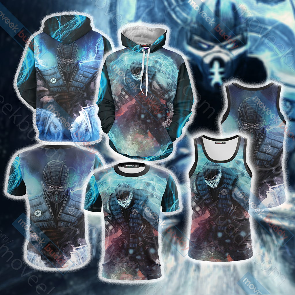 Mortal Kombat Sub-Zero Unisex 3D T-shirt