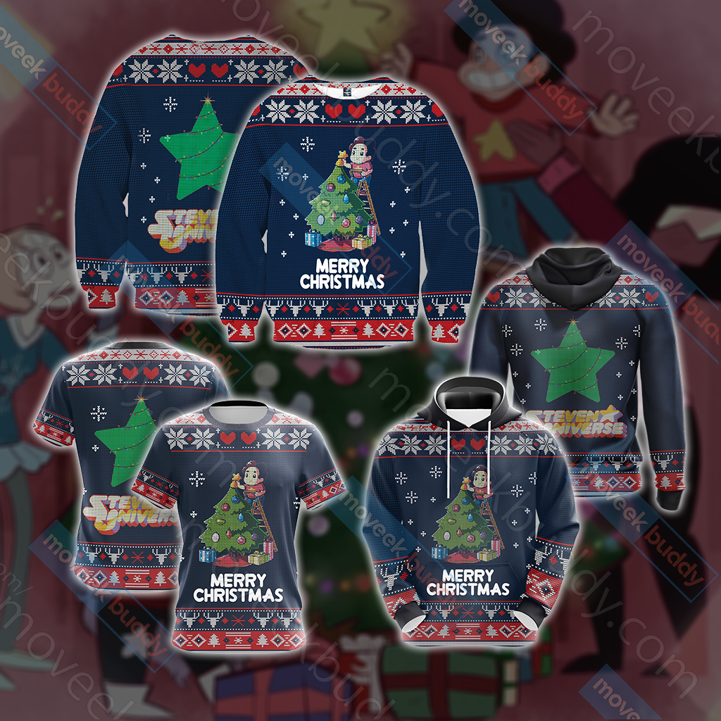 Steven Universe Knitting Style Unisex 3D Sweater