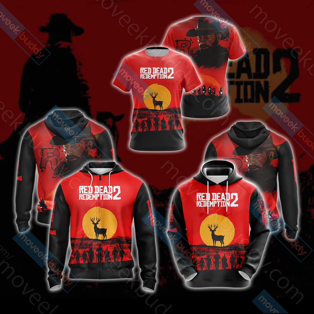 Red Dead Redemption 2 New Look Unisex 3D T-shirt