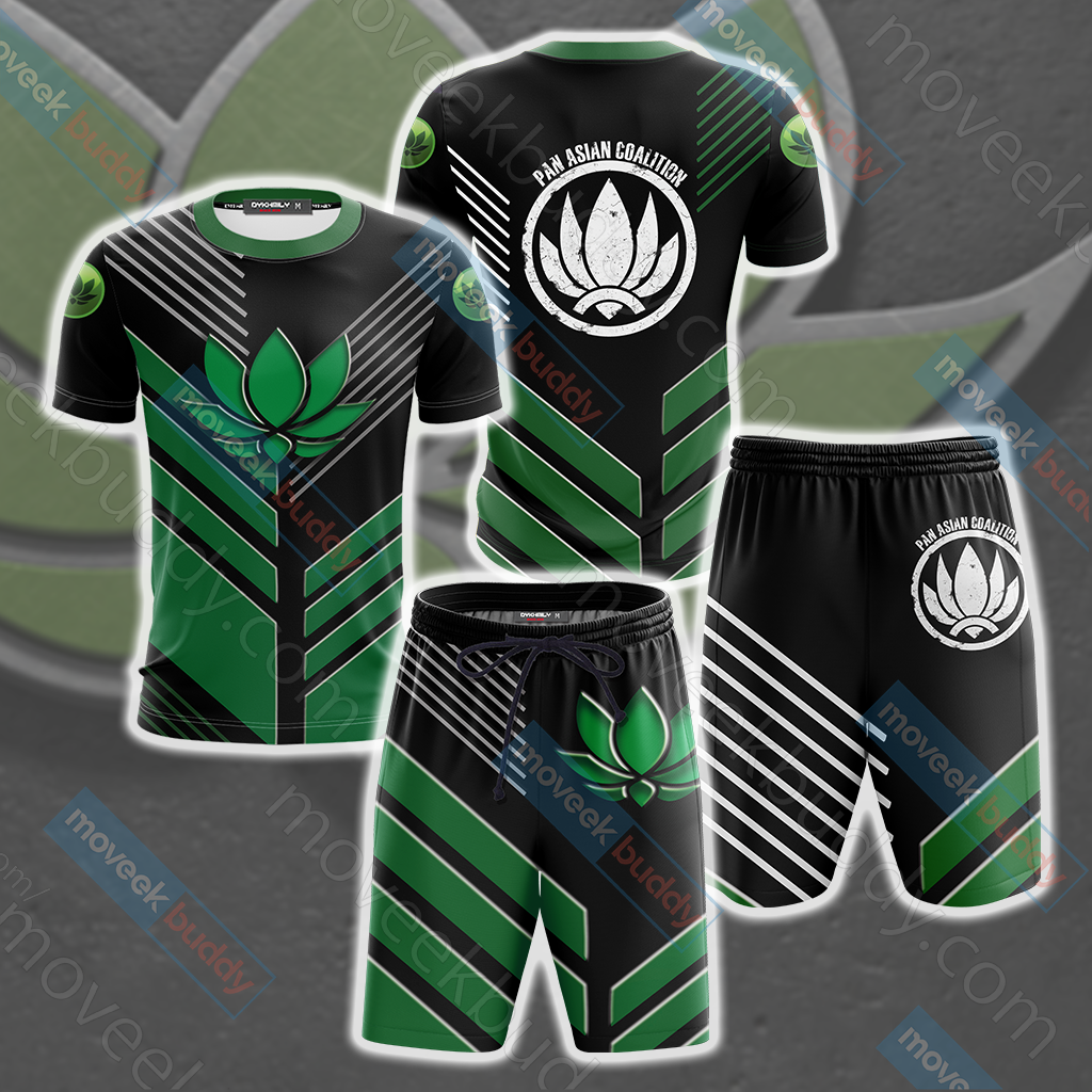 Battlefield 2142 Pan-Asian Coalition Beach Shorts