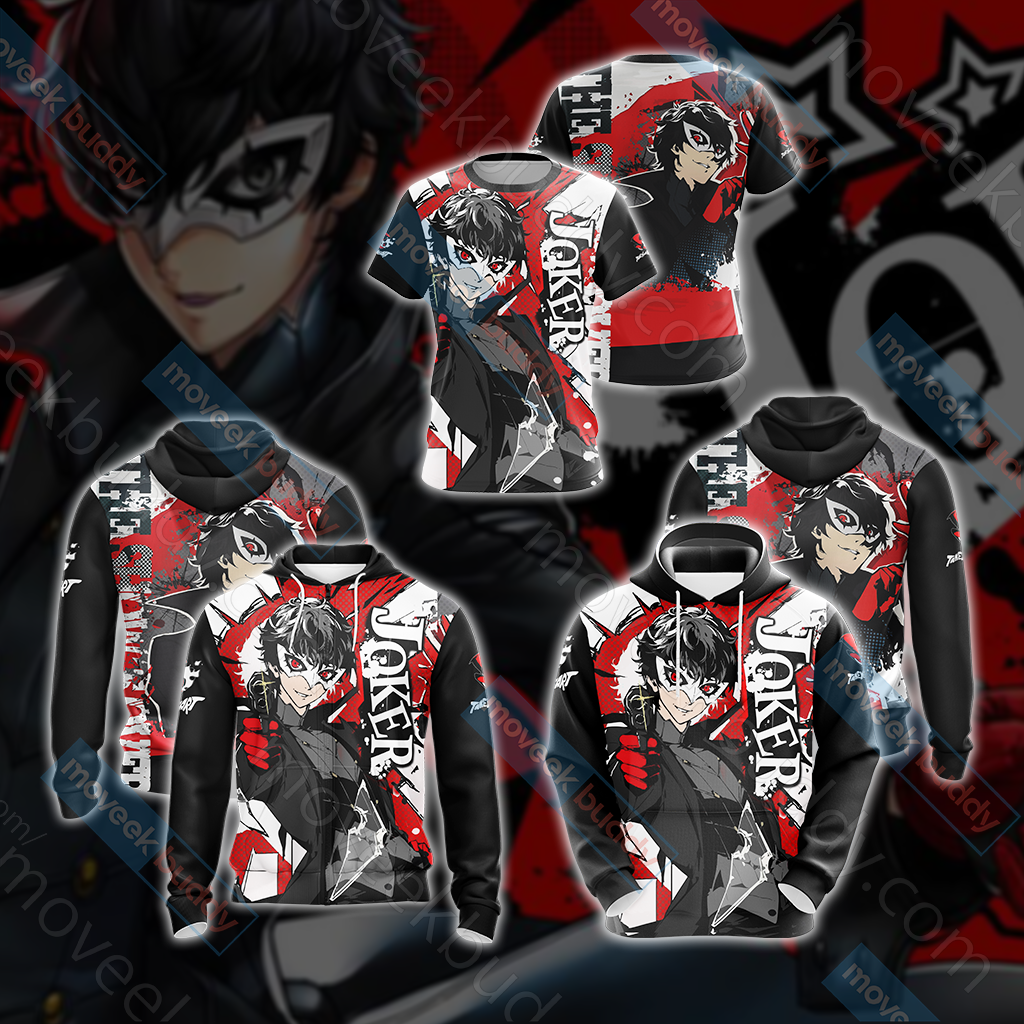 Persona 5 - Joker New Look Unisex 3D T-shirt