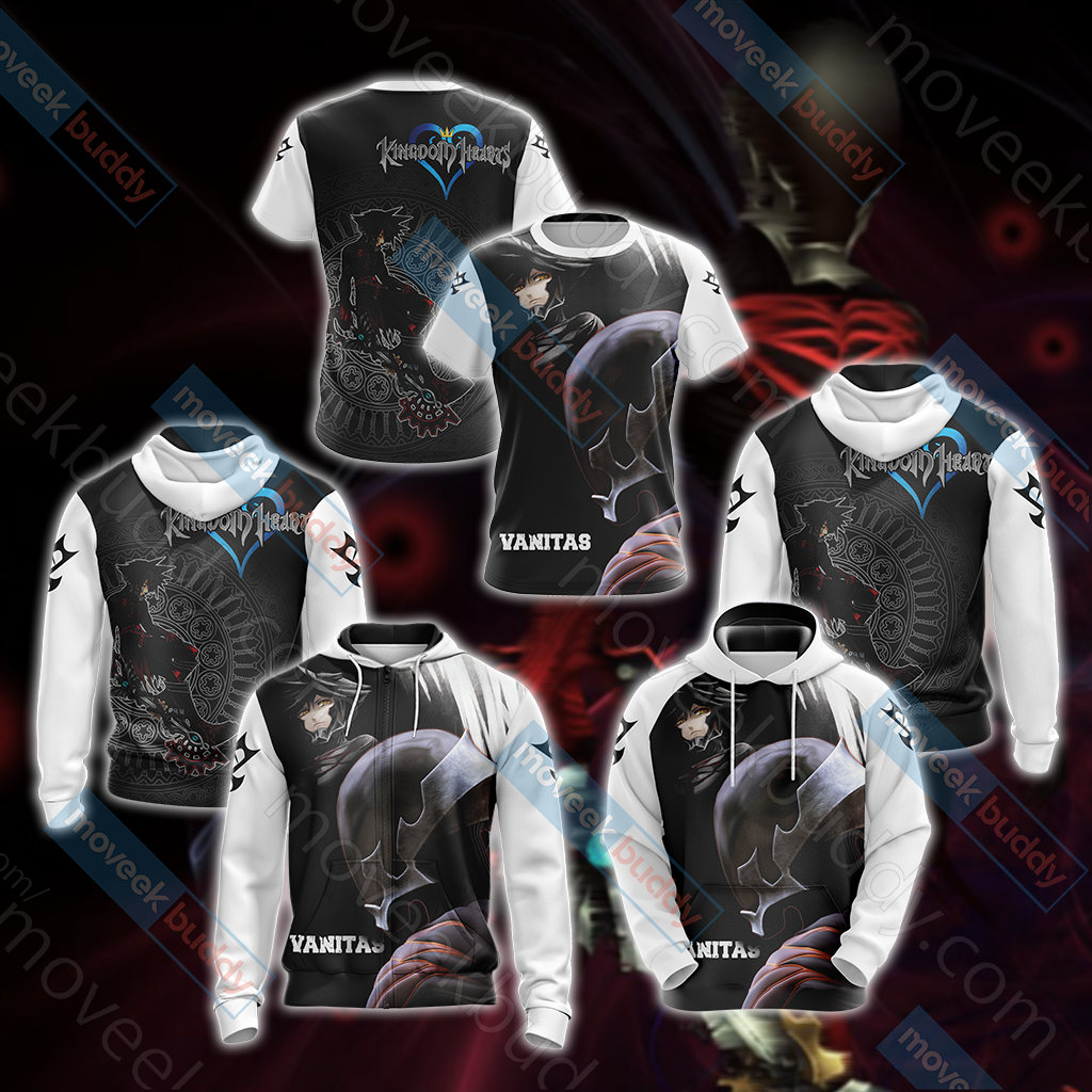 Kingdom Hearts - Vanitas Unisex 3D T-shirt