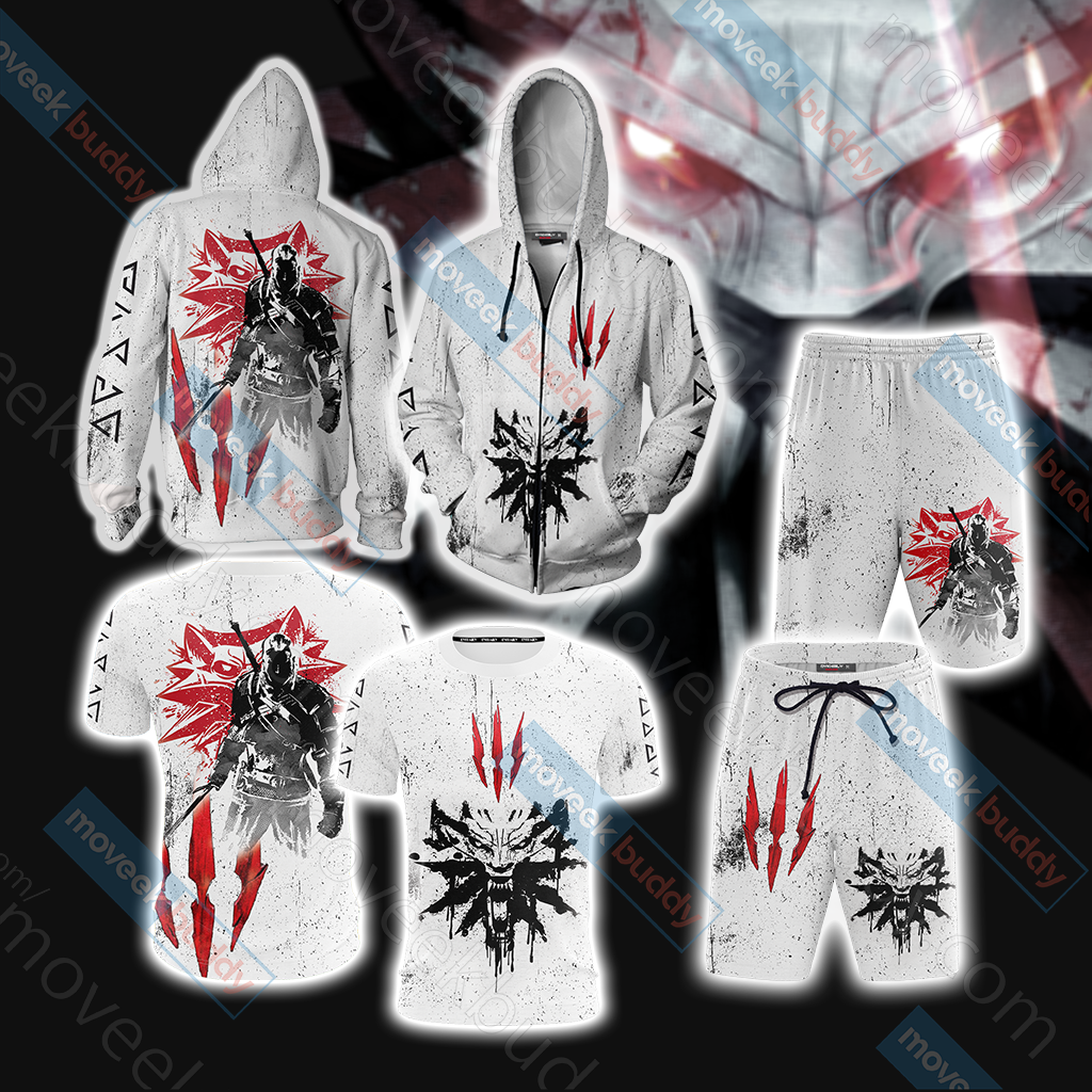 The Witcher New Look 3D Beach Shorts
