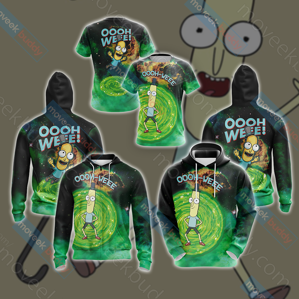 Mr.Poopybutthole Rick and Morty Unisex 3D T-shirt