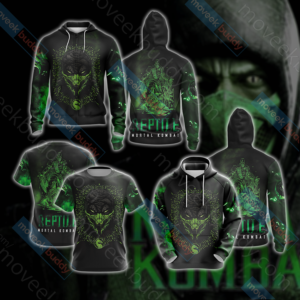 Mortal kombat - REPTILE Unisex 3D T-shirt