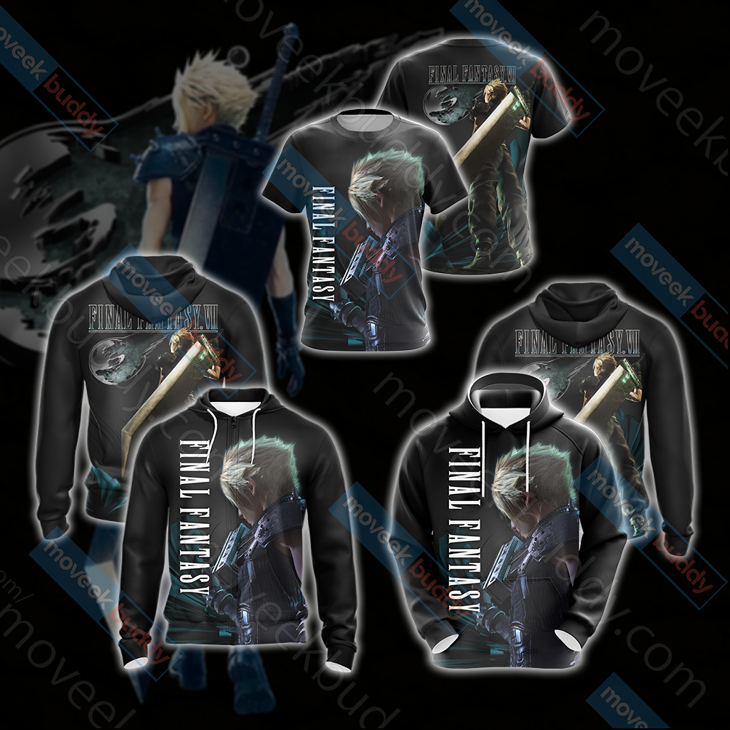 Final Fantasy 7 New Look Unisex 3D T-shirt