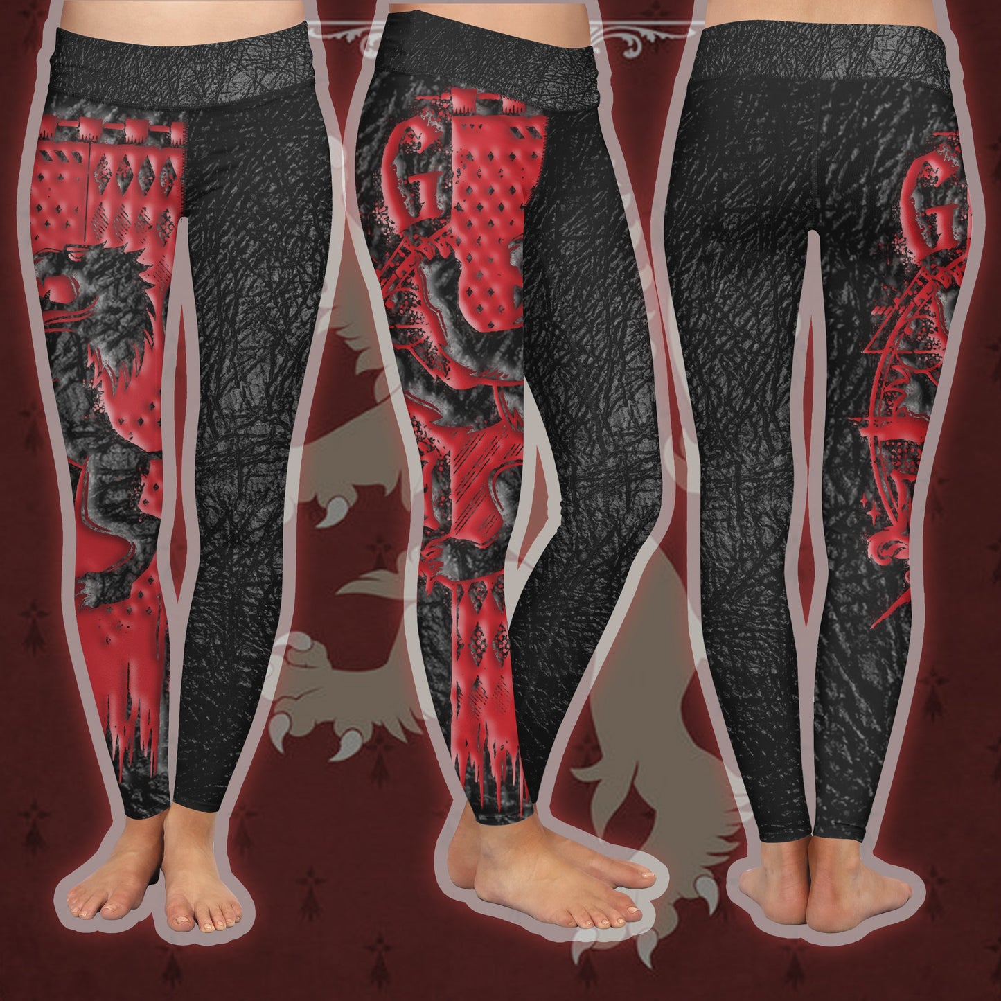 The Gryffindor Lion Harry Potter Leggings S