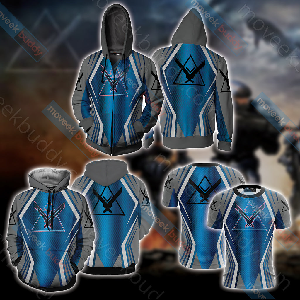 Halo - Noble Unisex 3D T-shirt