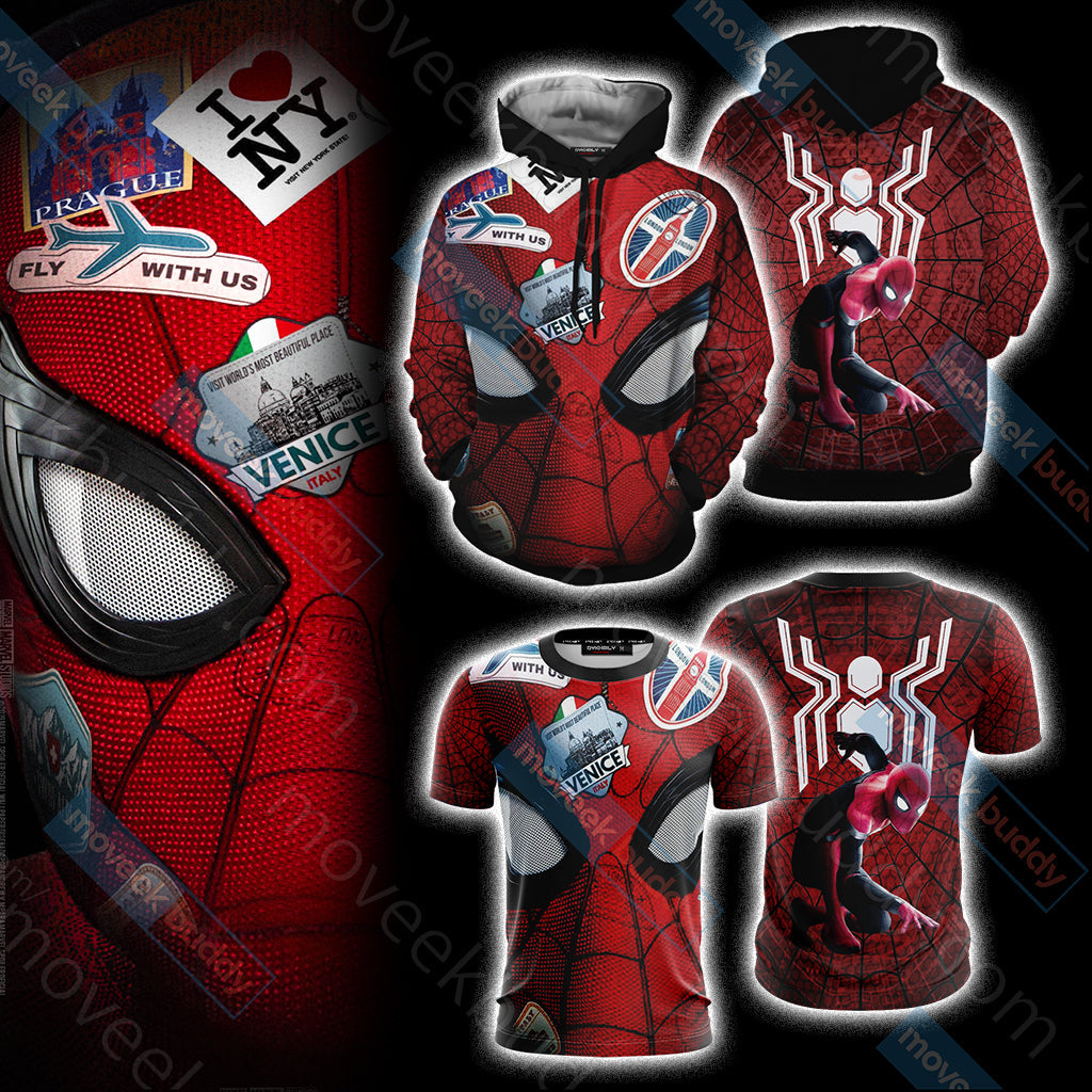 Spider-Man: Far From Home 2019 New Style Unisex 3D T-shirt