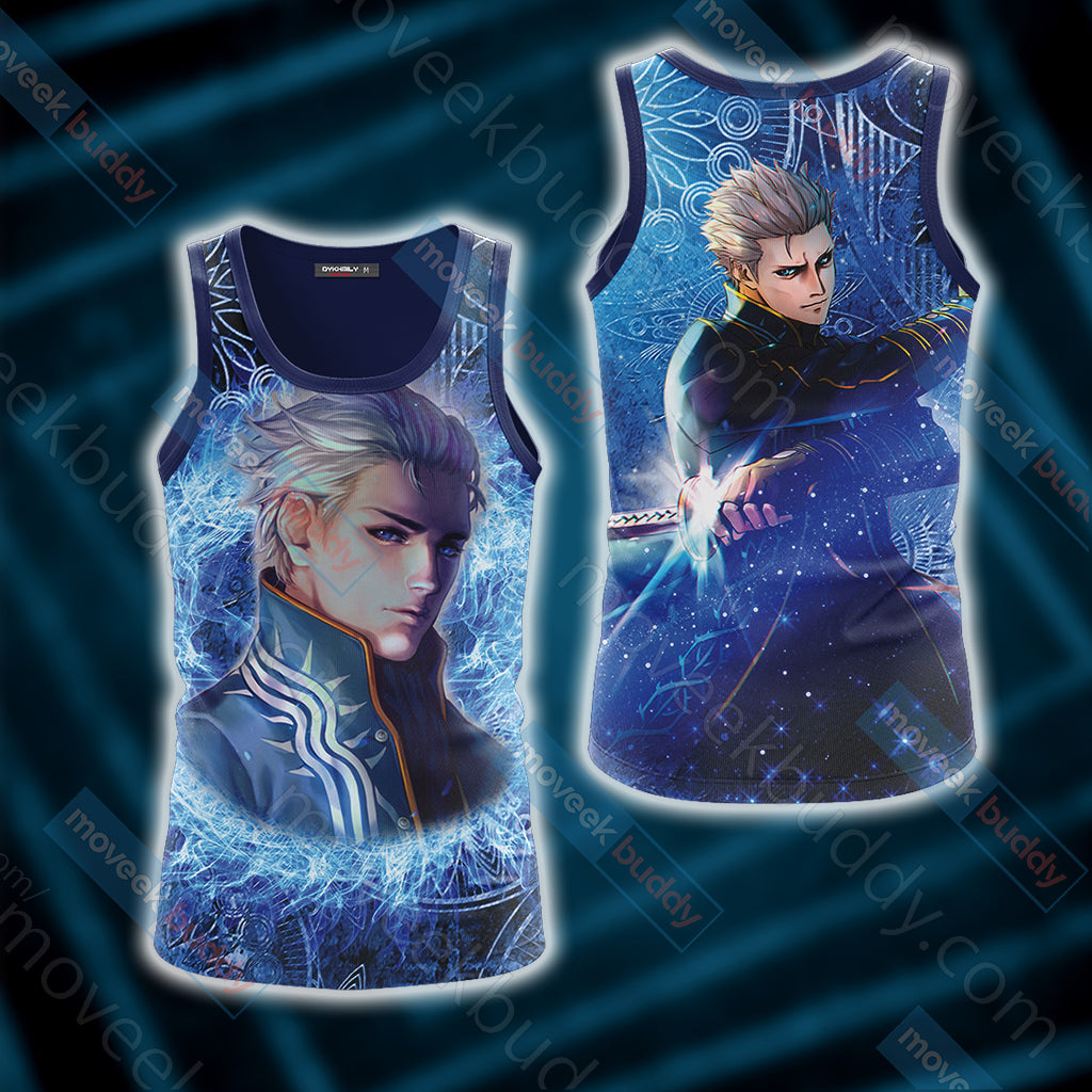 Devil May Cry - Vergil Unisex 3D T-shirt Tank Top S