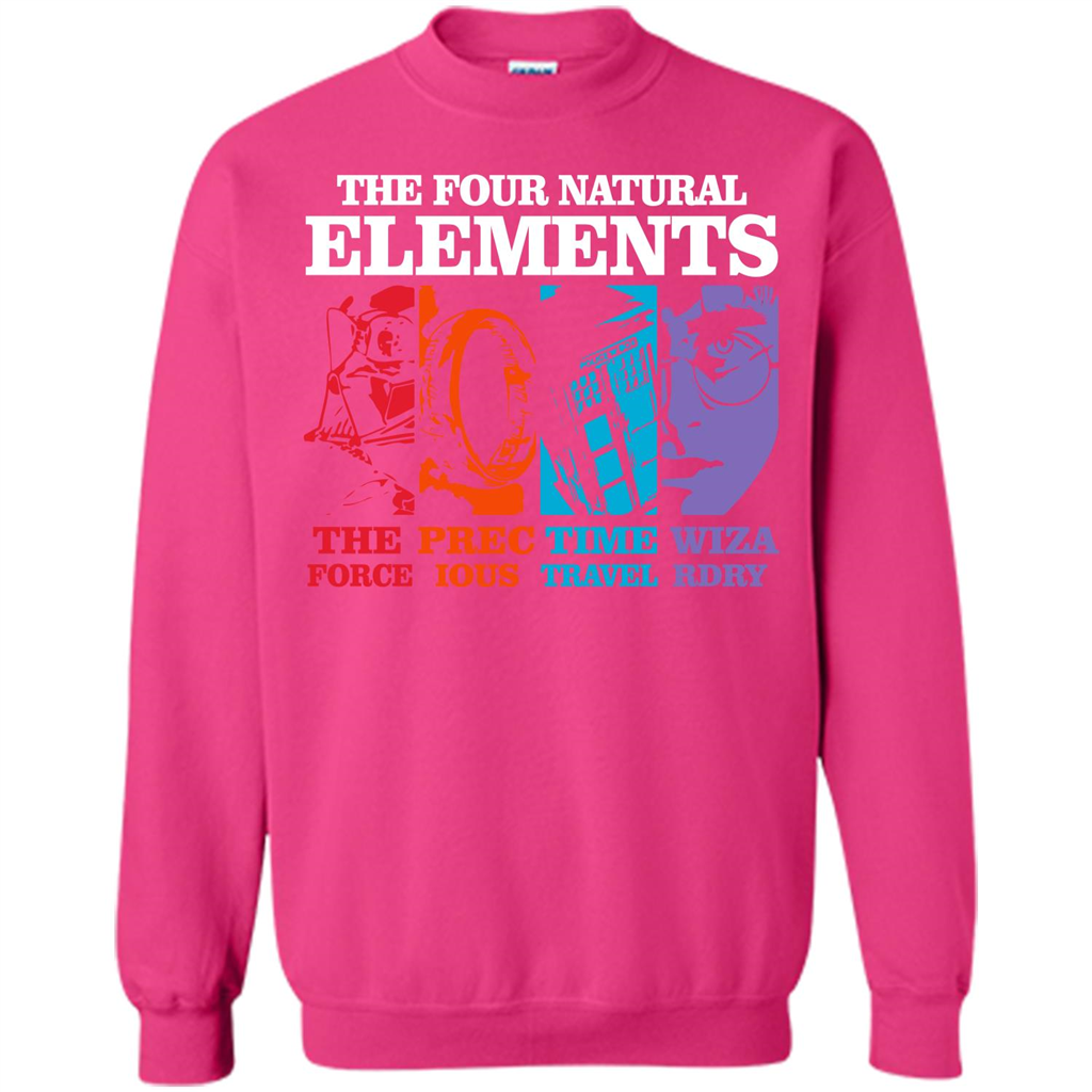 Movie T-shirt The Four Natural Elements T-shirt Heliconia S