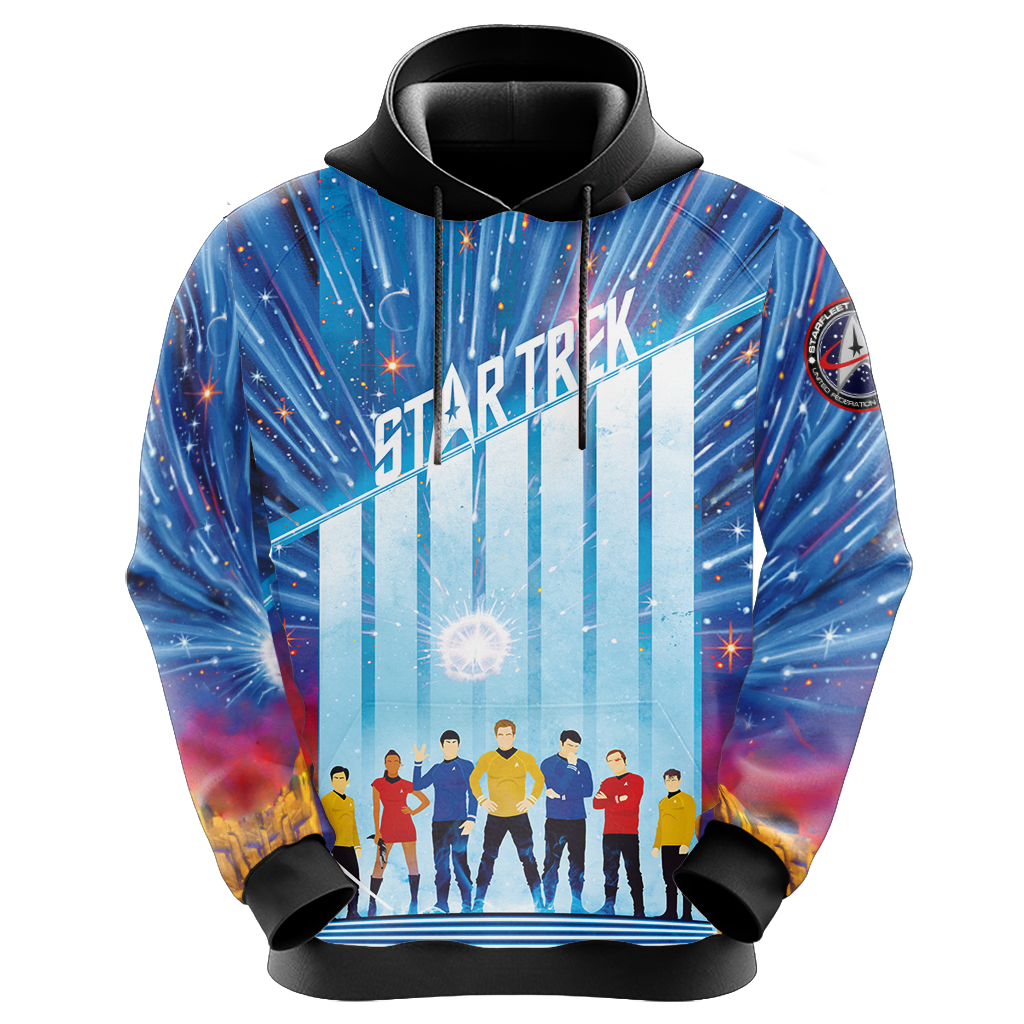 Star Trek - USS Enterprise Unisex 3D T-shirt