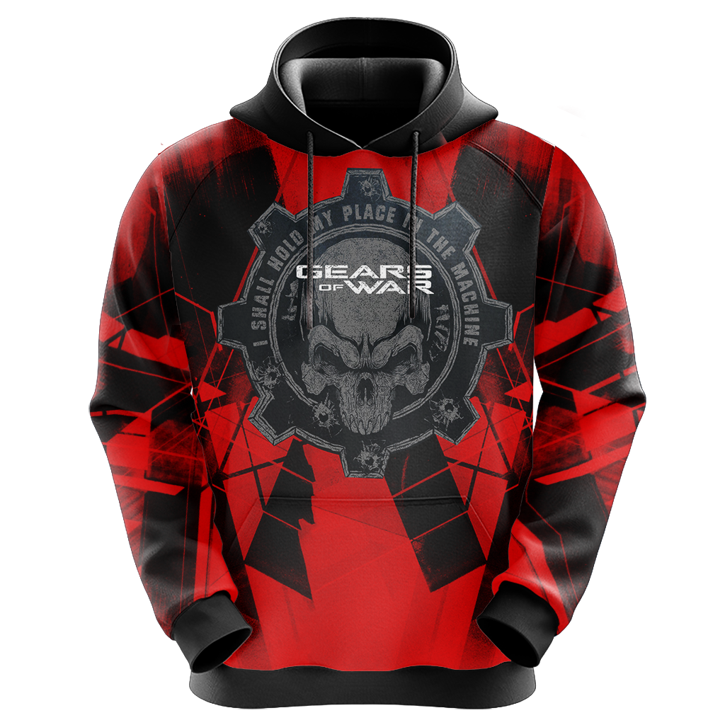 Gears Of War - I Shall Hold My Place In The Machine Unisex 3D T-shirt