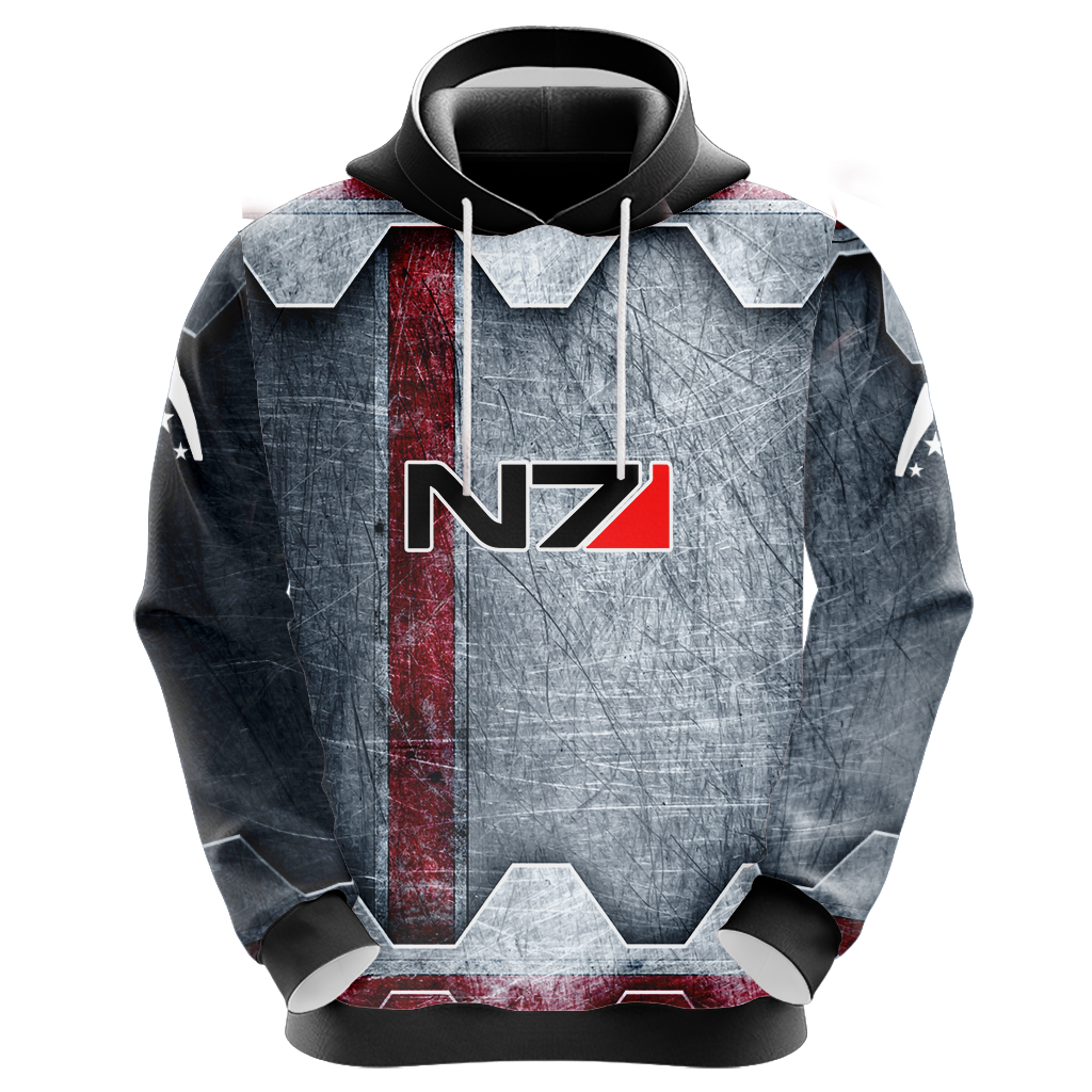 Mass Effect - N7 New Look Unisex 3D T-shirt