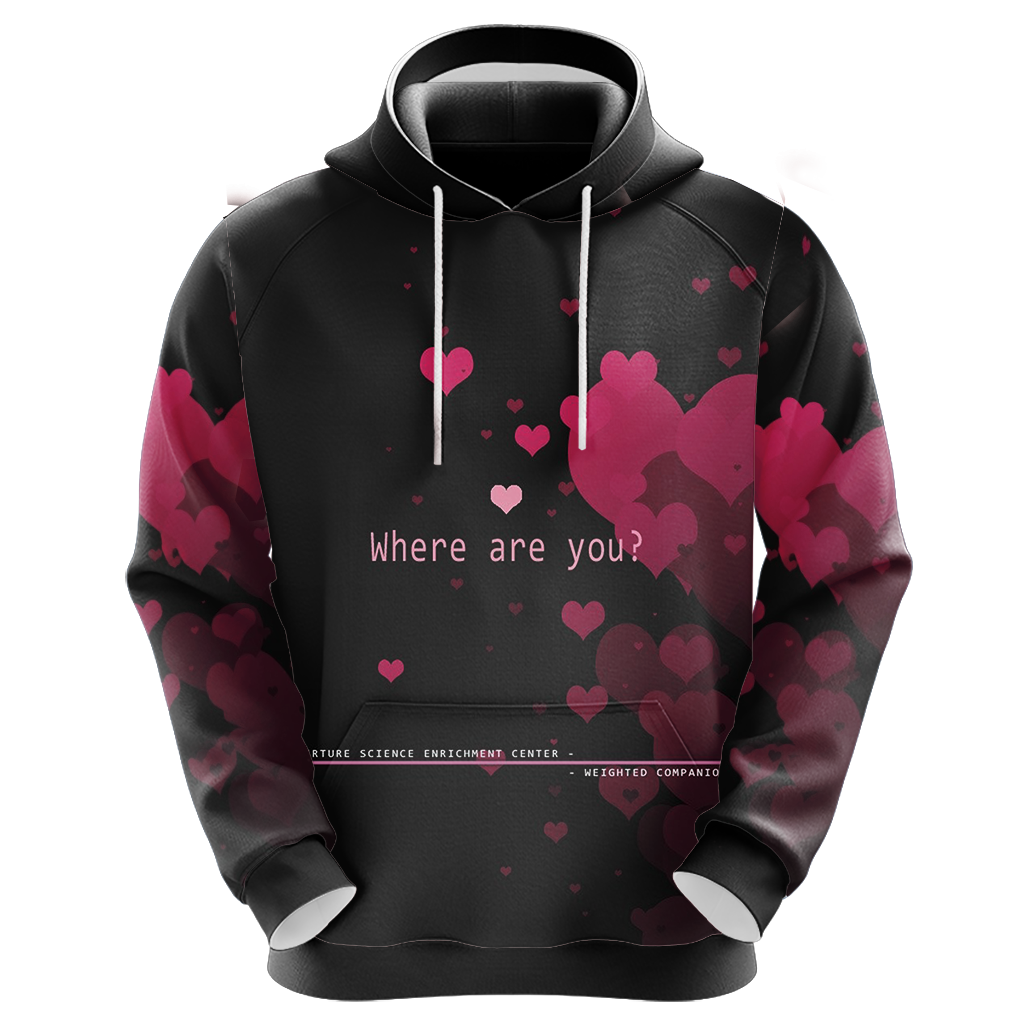Portal Companion Cube Unisex 3D T-shirt