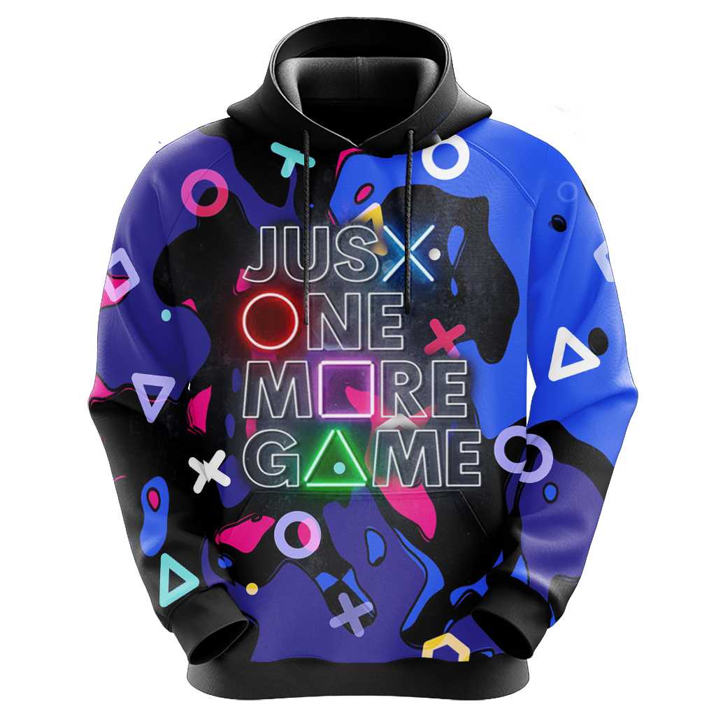 Just One More Game Unisex 3D T-shirt