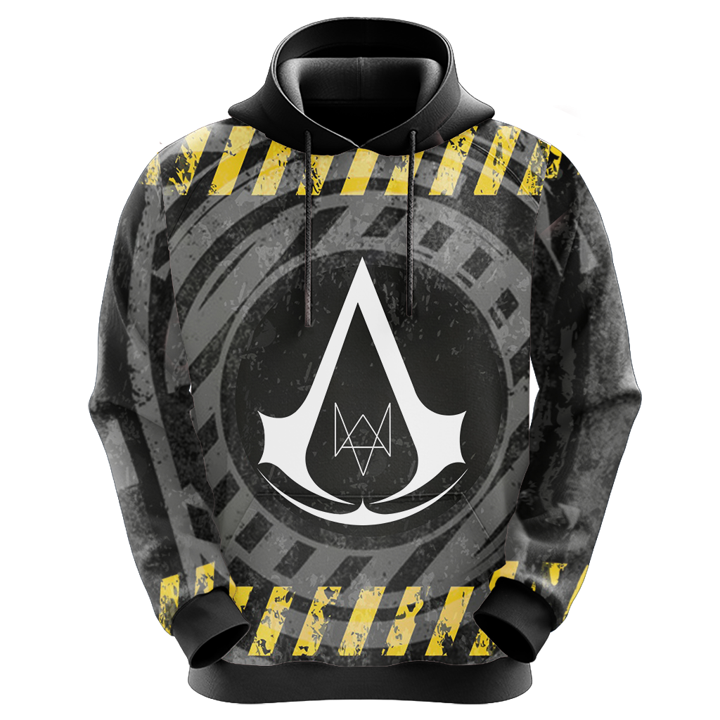 Assassin's Creed Watch Dogs Crossover Unisex 3D T-shirt