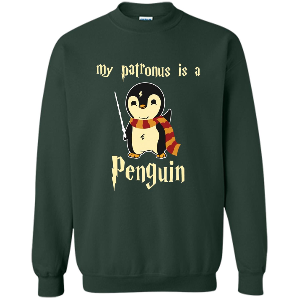 Penguin T-Shirt My Patronus Is A Penguin Hot 2017 T-Shirt Forest Green S
