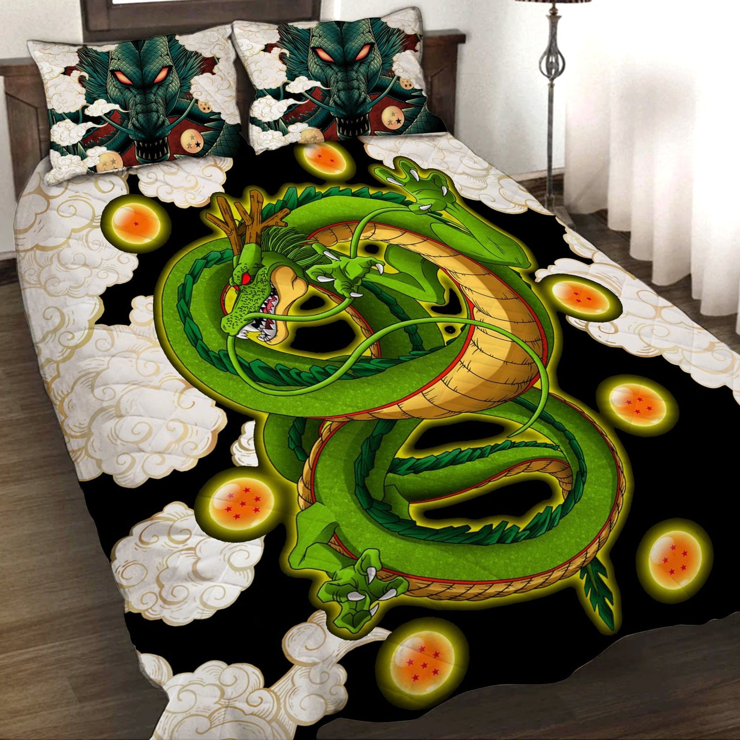 Dragon ball 3D Quilt Set Twin (150x180CM)