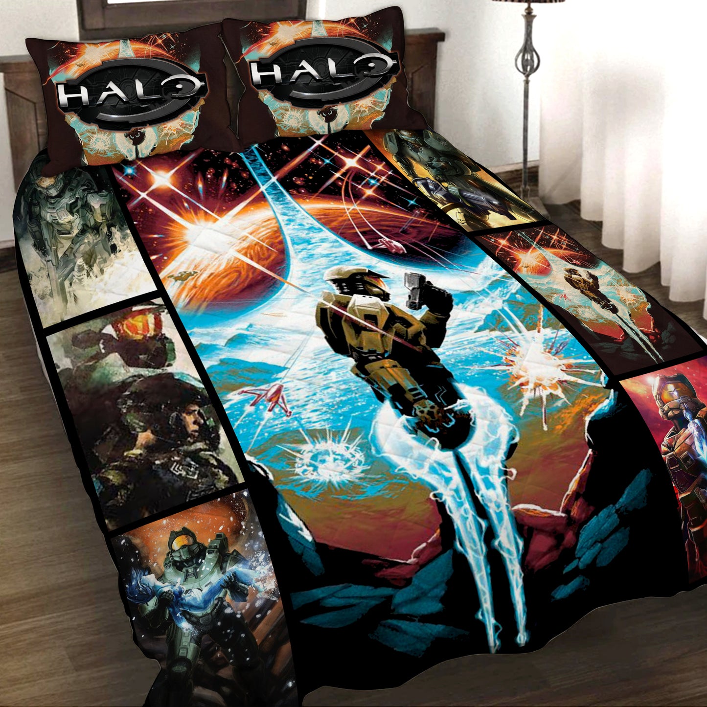 Halo New 3D Quilt Set Quilt Set Twin (150x180CM)