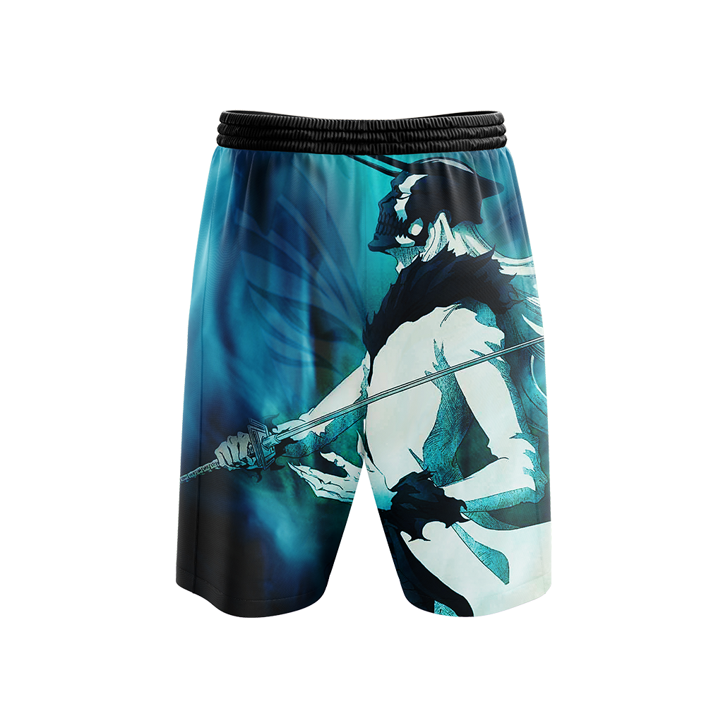 Bleach Zangetsu Hollow Unisex 3D Beach Shorts