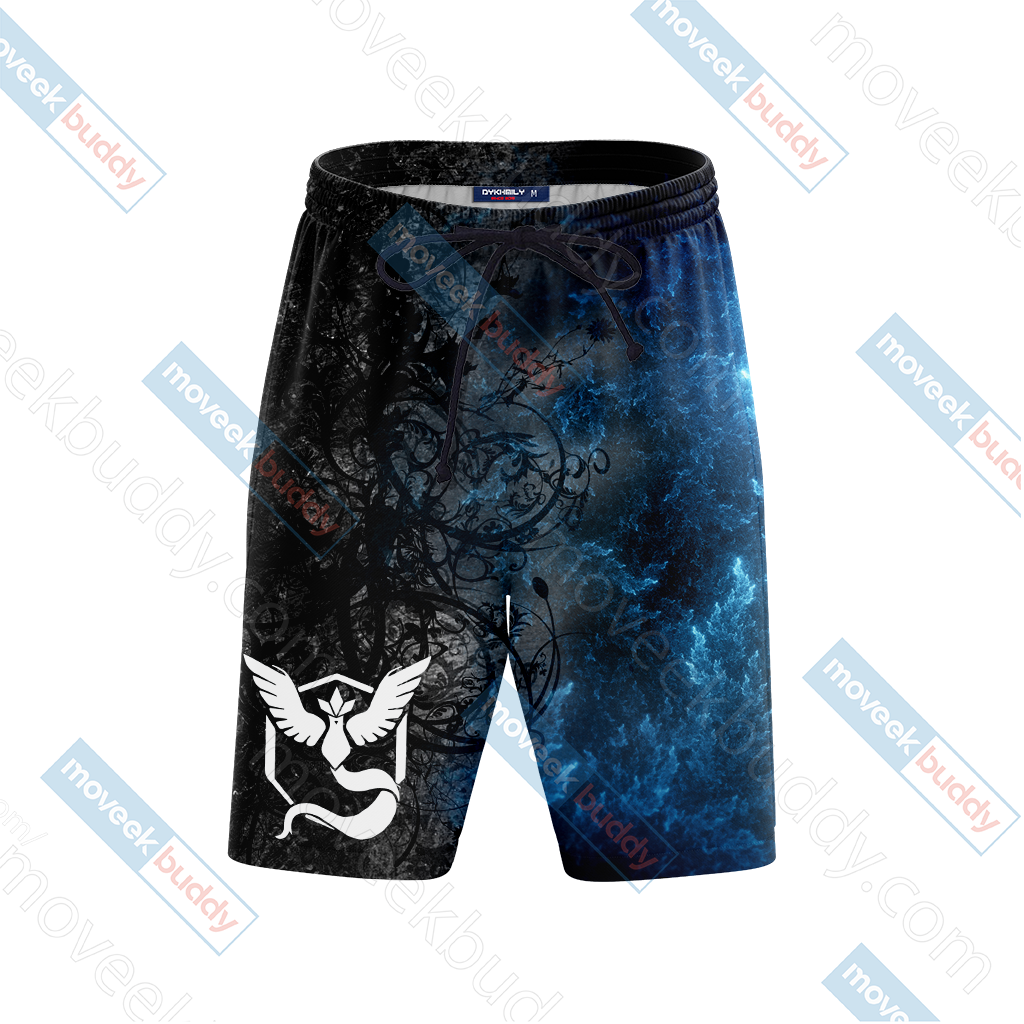 Pokemon Go - House Mystic Observe dapt Evolve Beach Shorts
