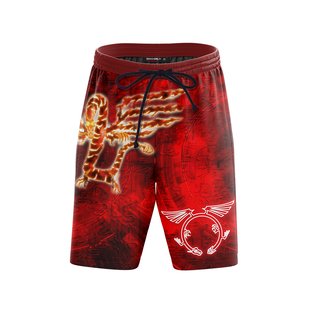 Yu-Gi-Oh! Crimson Dragon Beach Shorts