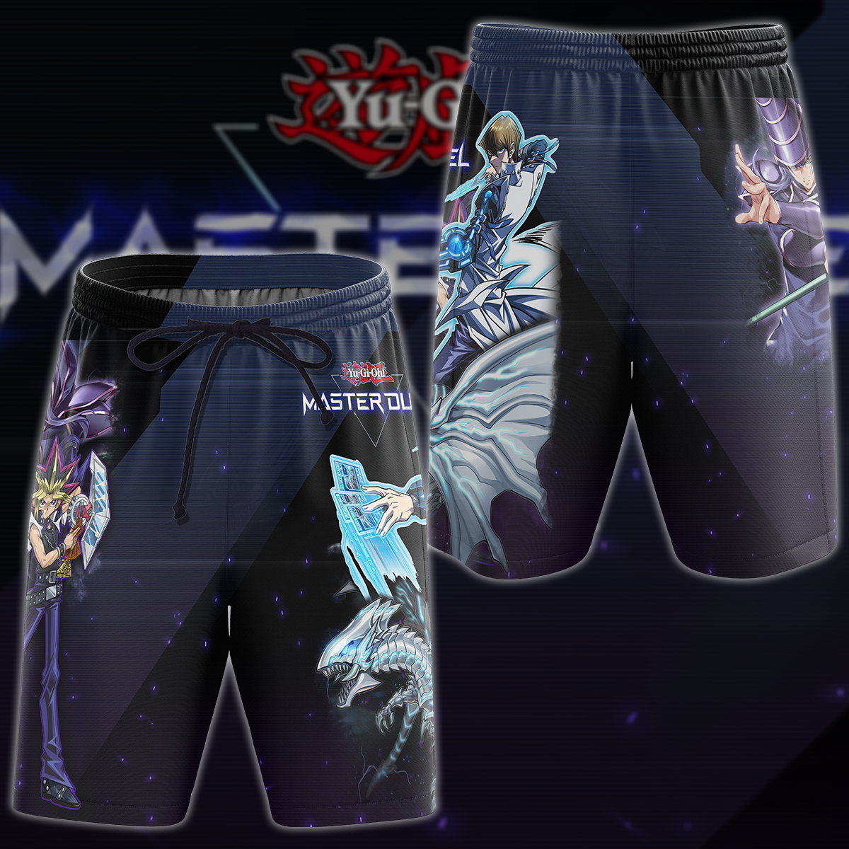 Yu-Gi-Oh! Master Duel Video Game 3D All Over Printed T-shirt Tank Top Zip Hoodie Pullover Hoodie Hawaiian Shirt Beach Shorts Jogger Beach Shorts S