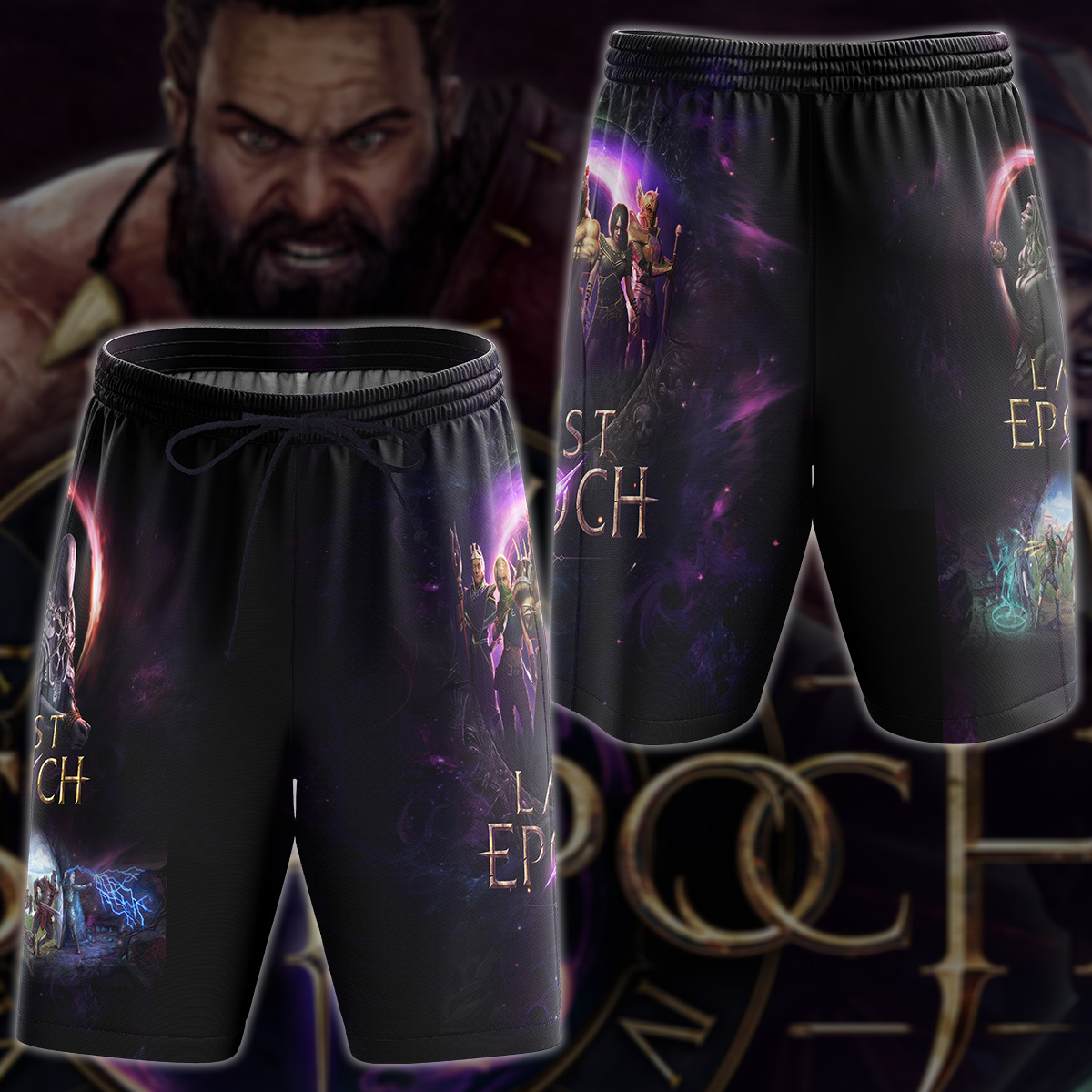 Last Epoch Video Game 3D All Over Printed T-shirt Tank Top Zip Hoodie Pullover Hoodie Hawaiian Shirt Beach Shorts Jogger Beach Shorts S