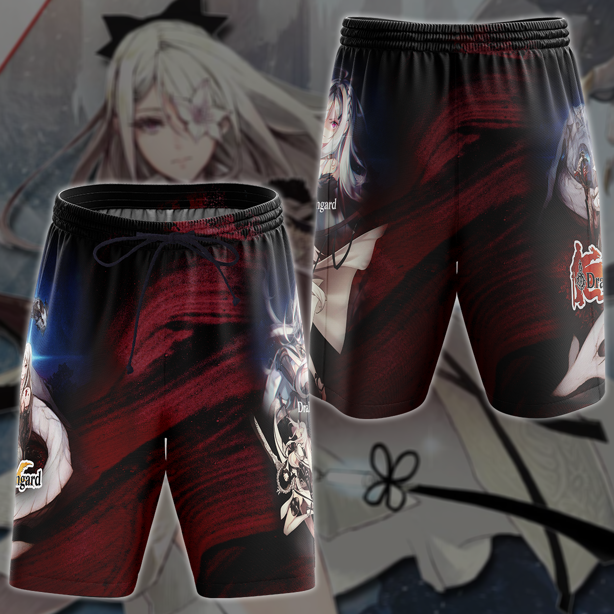 Drakengard Zero Video Game 3D All Over Printed T-shirt Tank Top Zip Hoodie Pullover Hoodie Hawaiian Shirt Beach Shorts Jogger Beach Shorts S