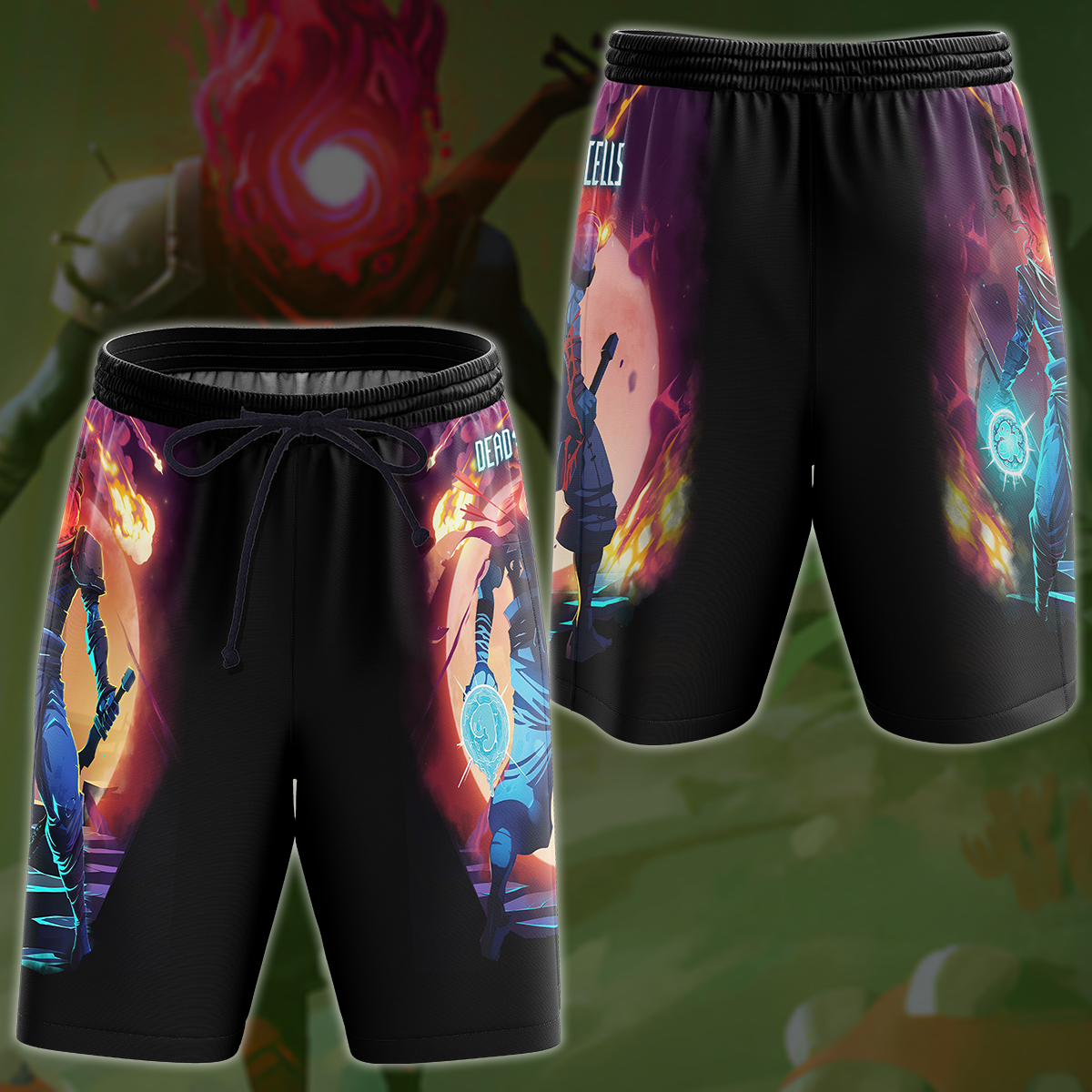 Dead Cells Video Game 3D All Over Printed T-shirt Tank Top Zip Hoodie Pullover Hoodie Hawaiian Shirt Beach Shorts Jogger Beach Shorts S