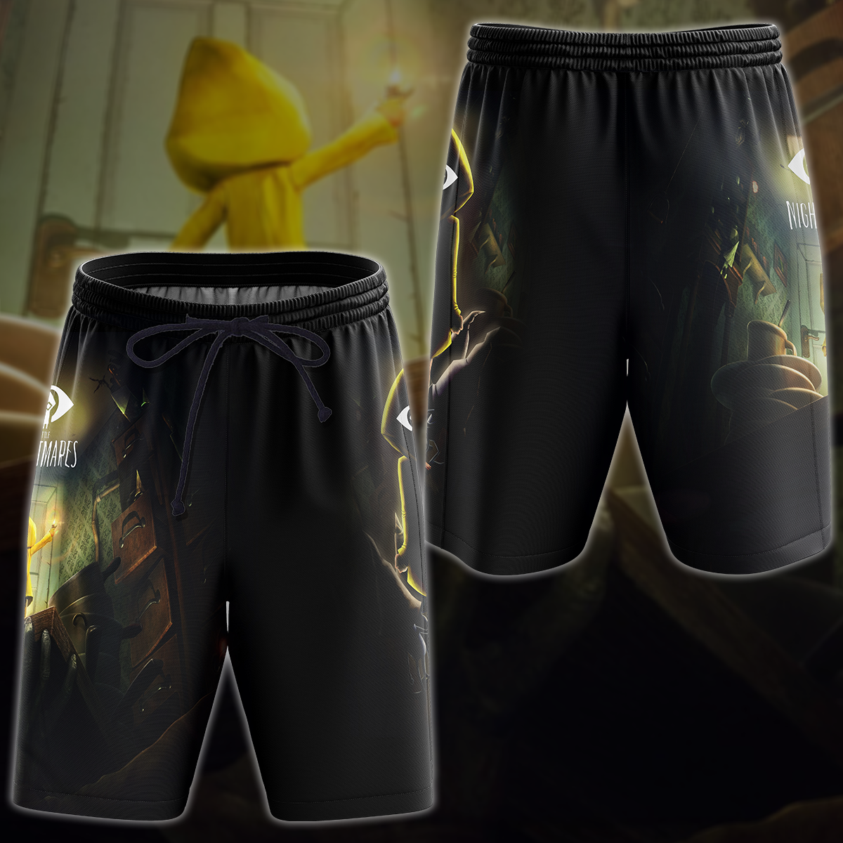 Little Nightmares Video Game 3D All Over Printed T-shirt Tank Top Zip Hoodie Pullover Hoodie Hawaiian Shirt Beach Shorts Jogger Beach Shorts S