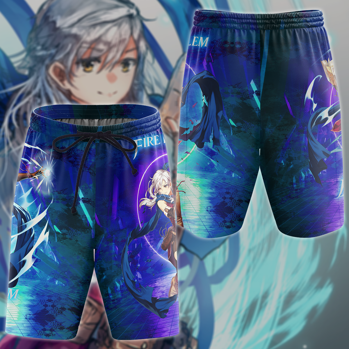 Fire Emblem Micaiah Video Game 3D All Over Print T-shirt Tank Top Zip Hoodie Pullover Hoodie Hawaiian Shirt Beach Shorts Jogger Beach Shorts S