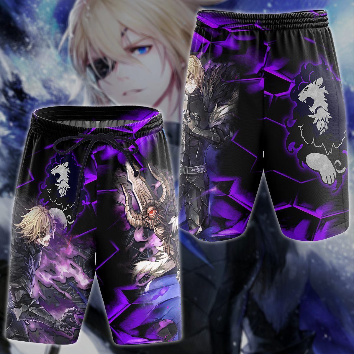 Fire Emblem Dimitri Video Game 3D All Over Print T-shirt Tank Top Zip Hoodie Pullover Hoodie Hawaiian Shirt Beach Shorts Jogger Beach Shorts S