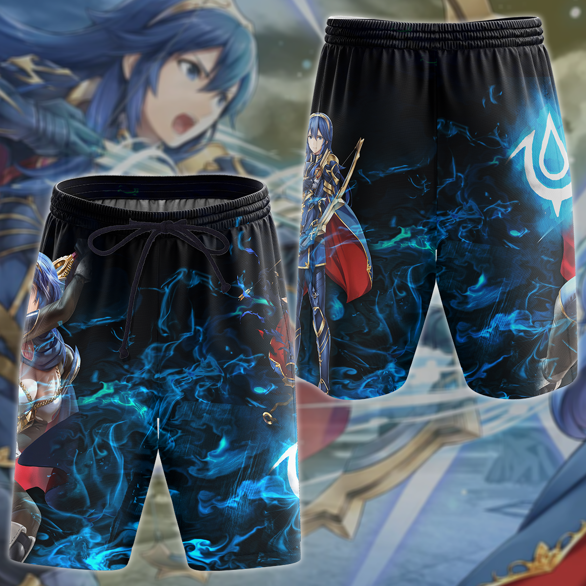 Fire Emblem Video Game 3D All Over Print T-shirt Tank Top Zip Hoodie Pullover Hoodie Hawaiian Shirt Beach Shorts Jogger Beach Shorts S
