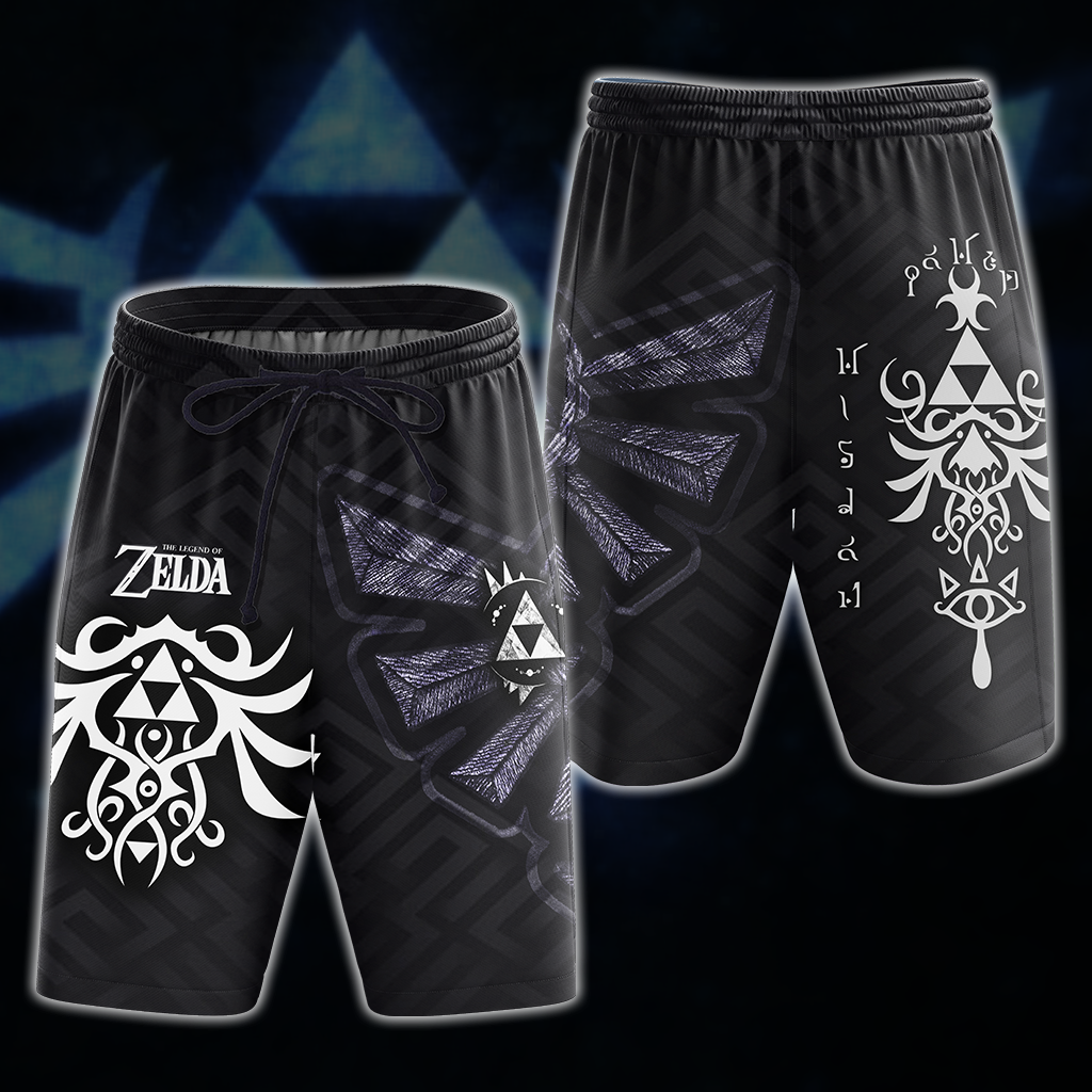 Legend of Zelda All Over Print T-shirt Tank Top Zip Hoodie Pullover Hoodie Hawaiian Shirt Beach Shorts S