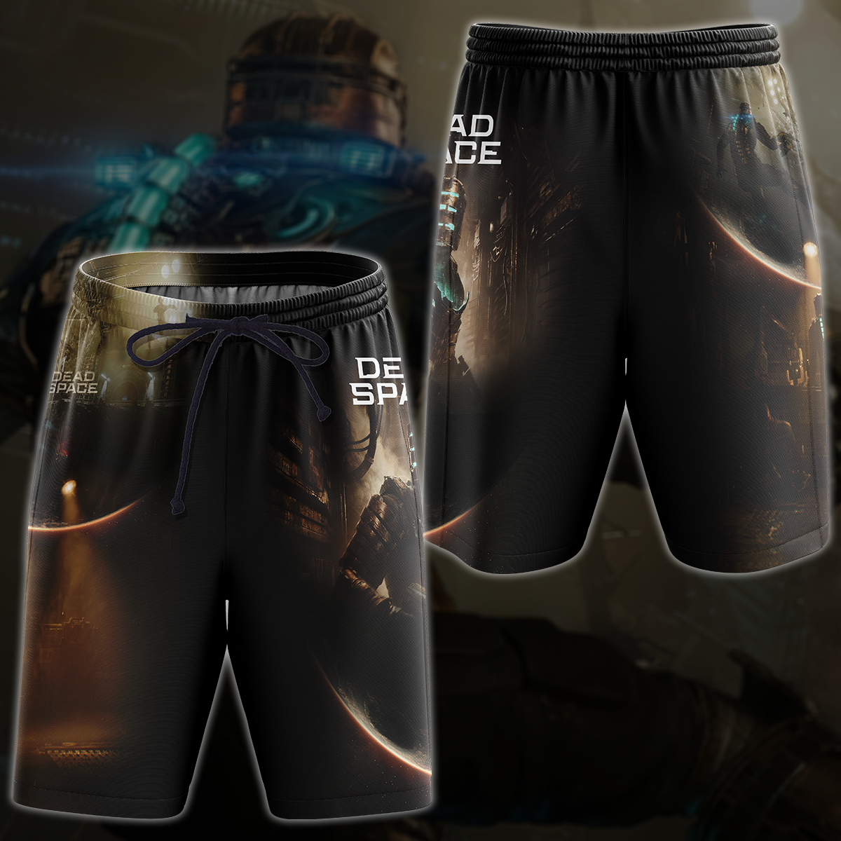 Dead Space 2023 Video Game 3D All Over Printed T-shirt Tank Top Zip Hoodie Pullover Hoodie Hawaiian Shirt Beach Shorts Jogger Beach Shorts S