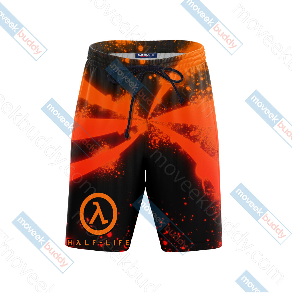 Half-Life.free man Beach Shorts