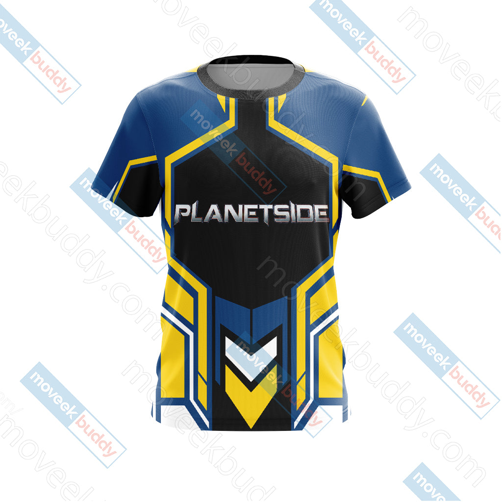PlanetSide - Corporate Greed Disguised Unisex 3D T-shirt
