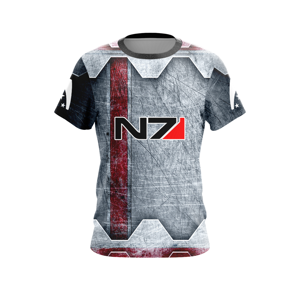 Mass Effect - N7 New Look Unisex 3D T-shirt