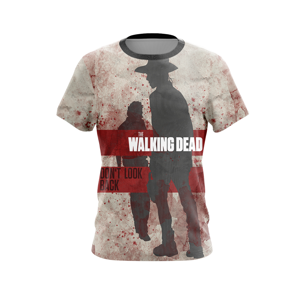 The Walking Dead Rick And Carl Grimes New Unisex 3D T-shirt
