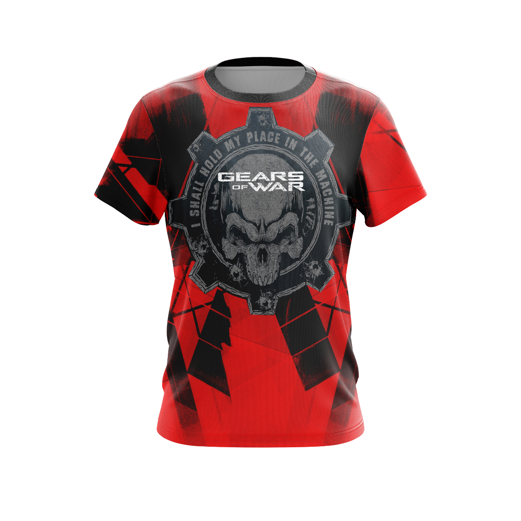 Gears Of War - I Shall Hold My Place In The Machine Unisex 3D T-shirt