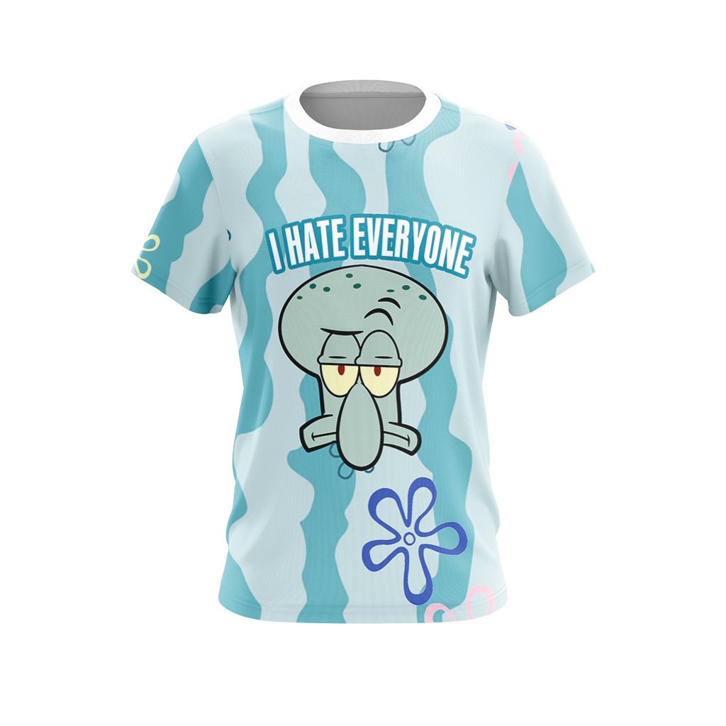 SpongeBob SquarePants - Squidward Unisex 3D T-shirt