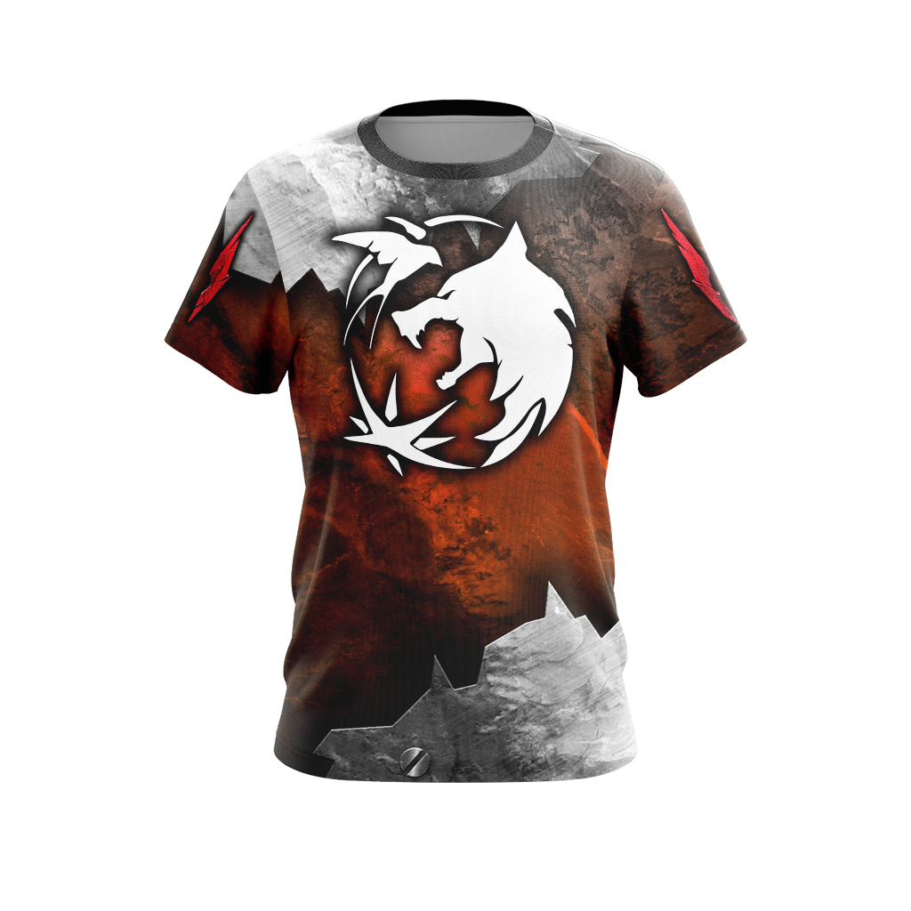 The Witcher Symbol Unisex 3D T-shirt