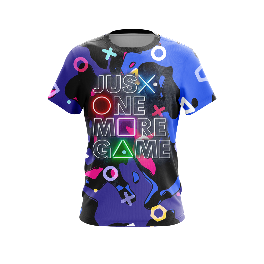 Just One More Game Unisex 3D T-shirt