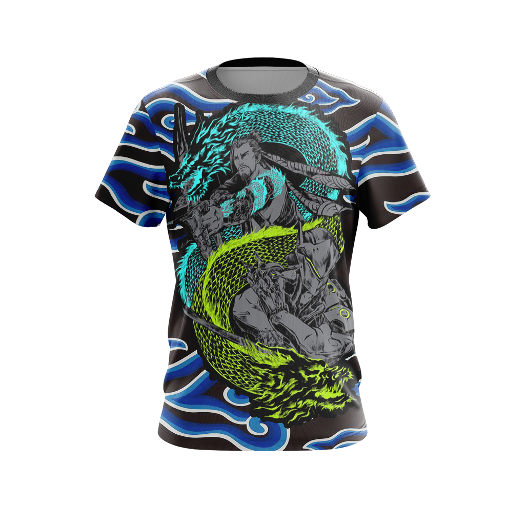 Overwatch Dragons Unisex 3D T-shirt