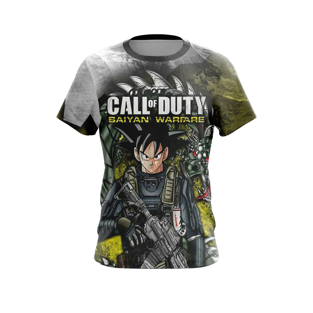 Call of Duty Game - Goku Unisex 3D T-shirt
