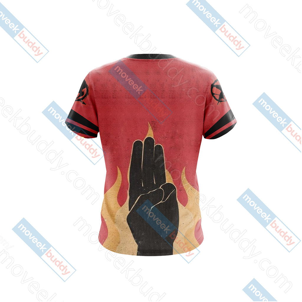 The Hunger Games New Look Unisex 3D T-shirt
