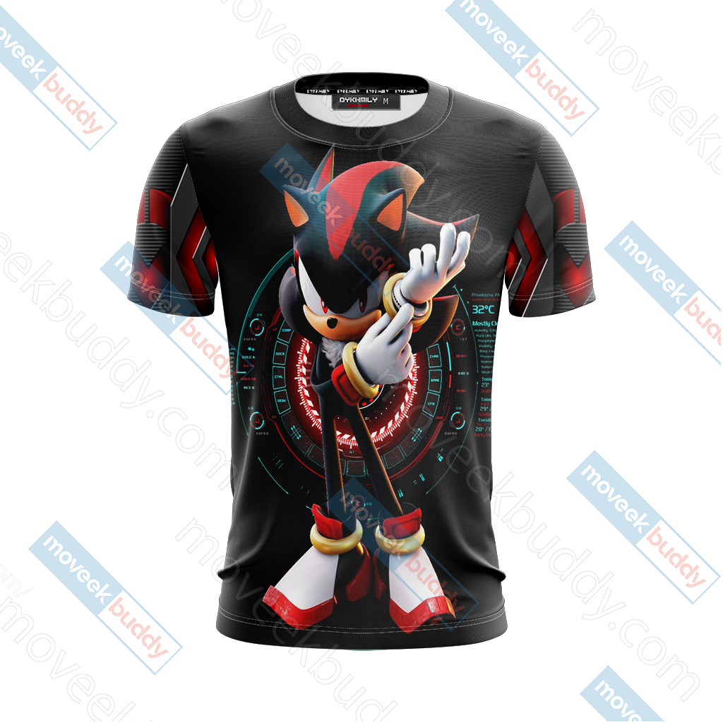 Dr.Eggman Sonic Unisex 3D T-shirt