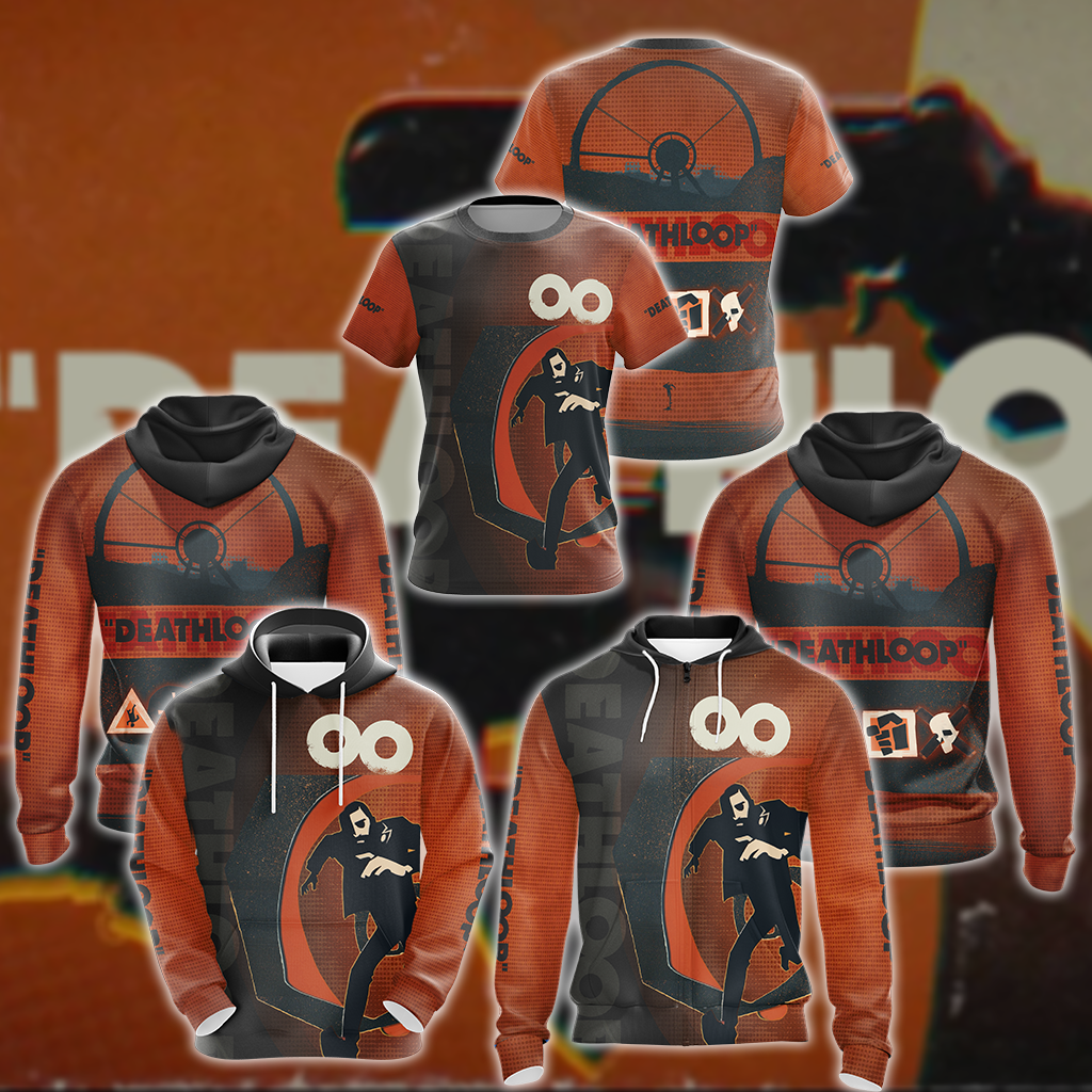 Deathloop 3D All Over Print T-shirt Tank Top Zip Hoodie Pullover Hoodie Hawaiian Shirt Beach Shorts Jogger